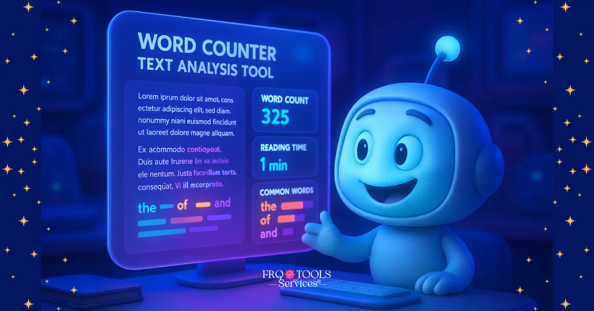 Word Counter & Text Analysis TOOL