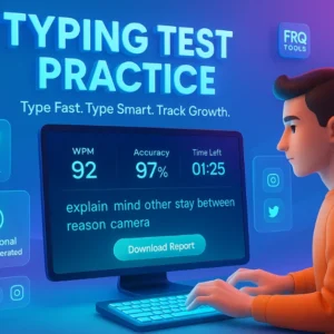 Typing Test Practice